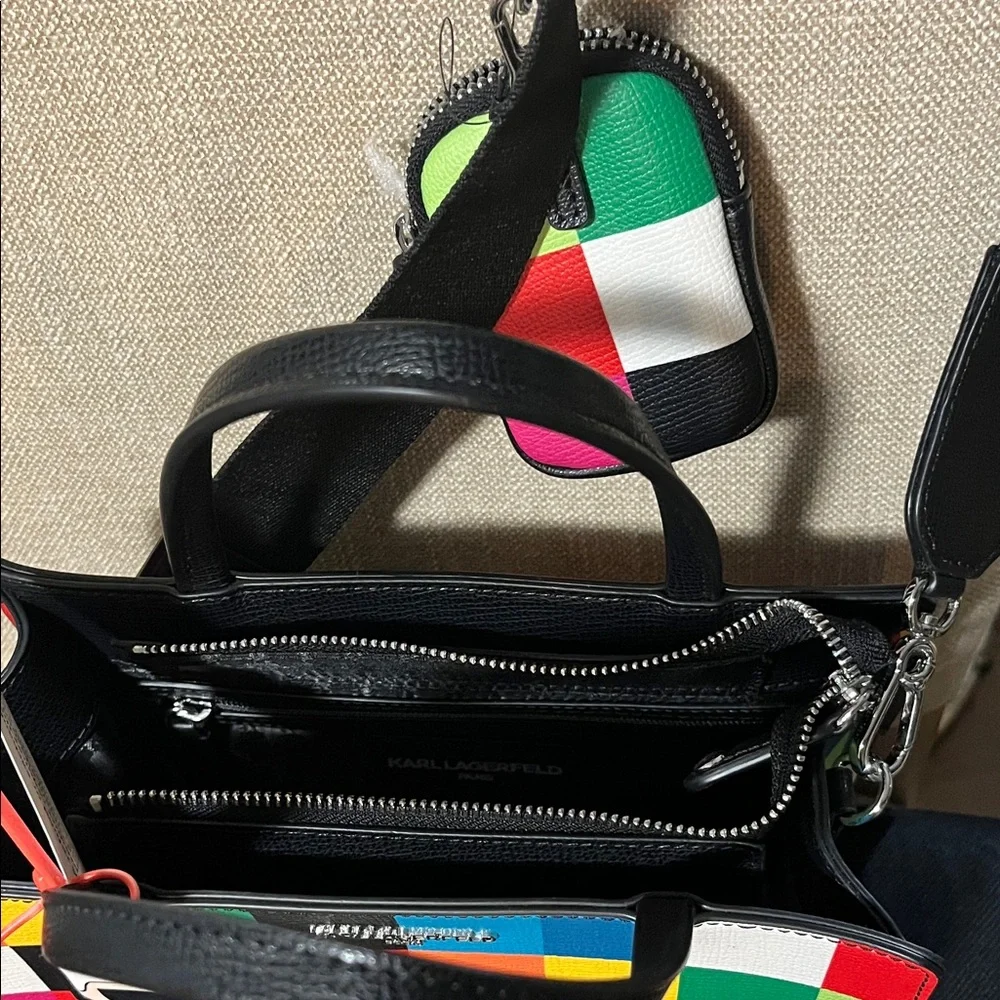 Karl Lagerfeld Multicolor Satchel - Picture 7 of 7